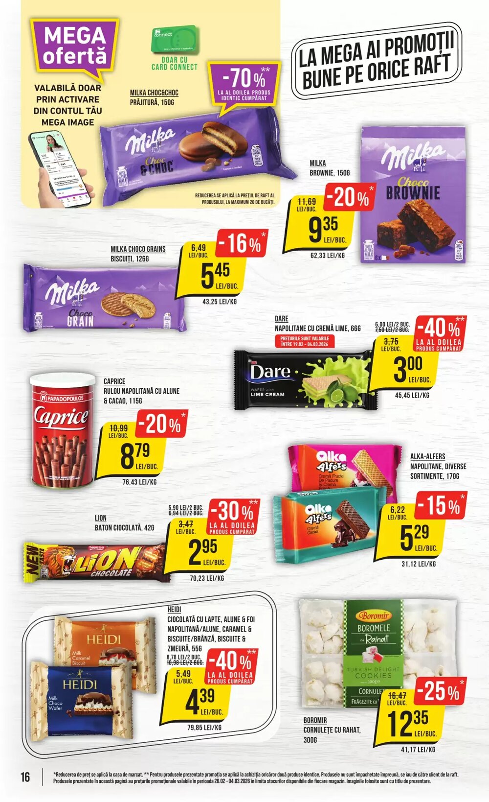 Catalogul cu oferte Mega Image valabil de la 26.02.2026 - Pagina 16.