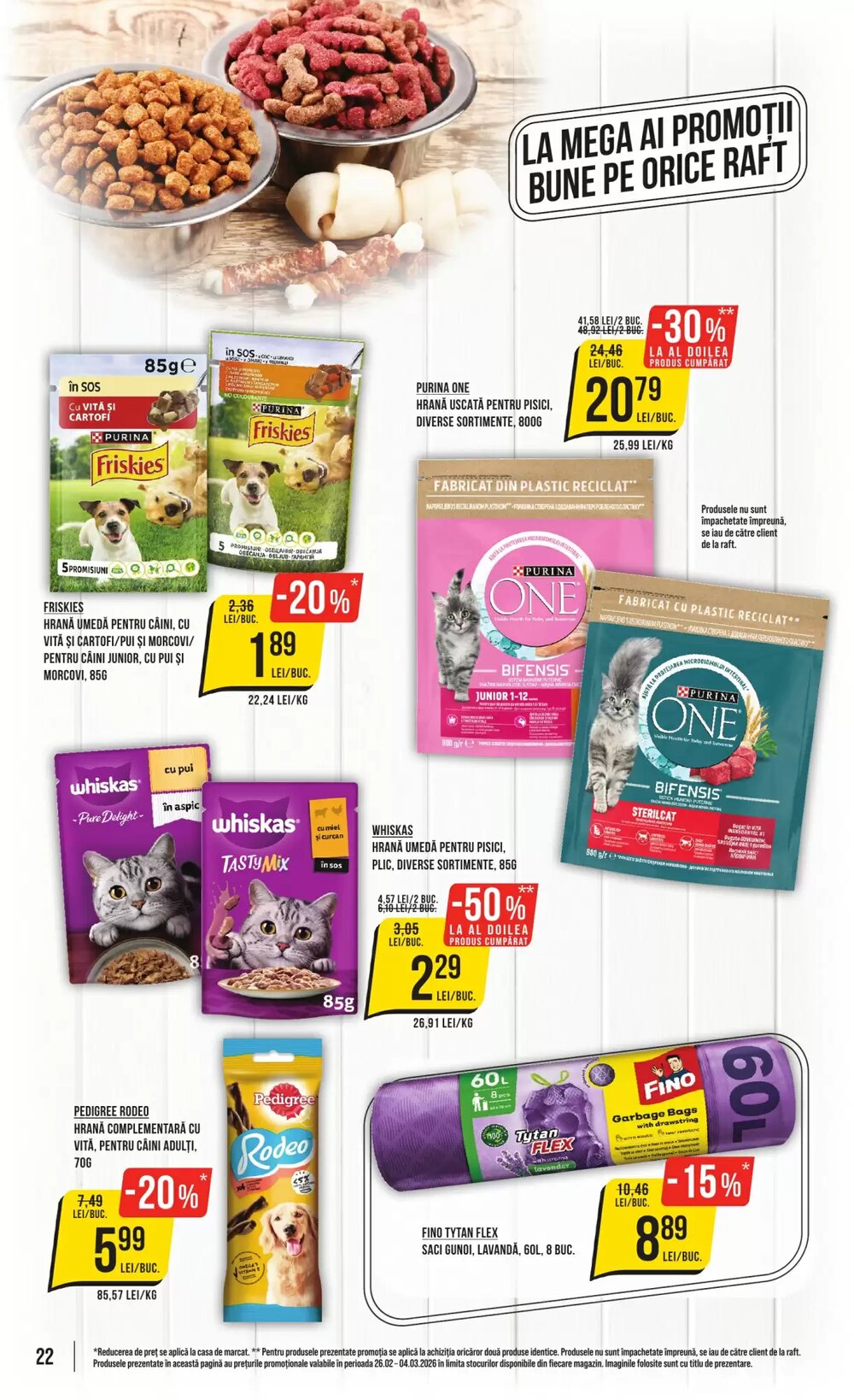 Catalogul cu oferte Mega Image valabil de la 26.02.2026 - Pagina 22.