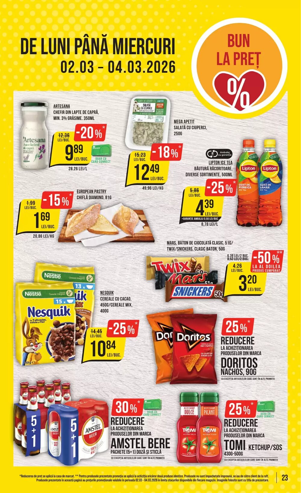 Catalogul cu oferte Mega Image valabil de la 26.02.2026 - Pagina 23.