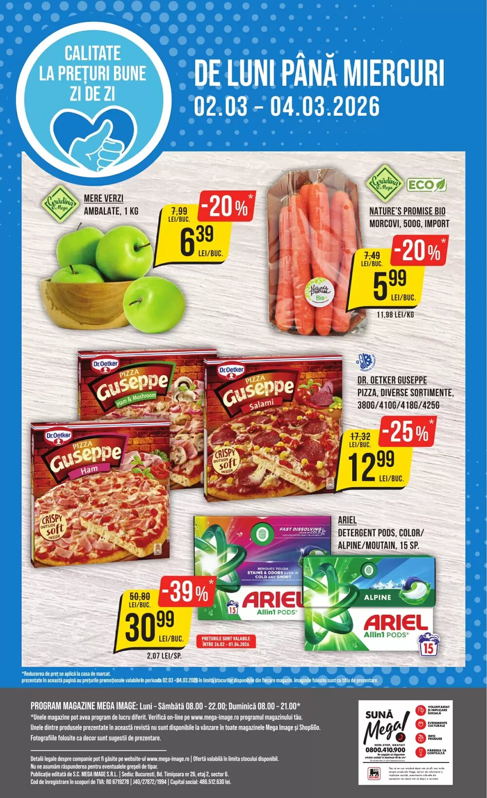 Catalogul cu oferte Mega Image valabil de la 26.02.2026 - Pagina 24.