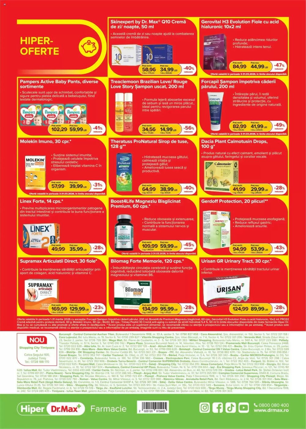 Catalogul cu oferte Dr.Max valabil de la 28.02.2026 - Pagina 8.