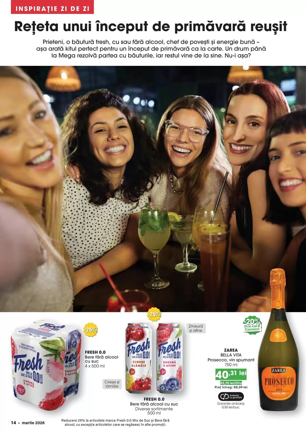 Catalogul cu oferte Mega Image valabil de la 01.03.2026 - Pagina 14.