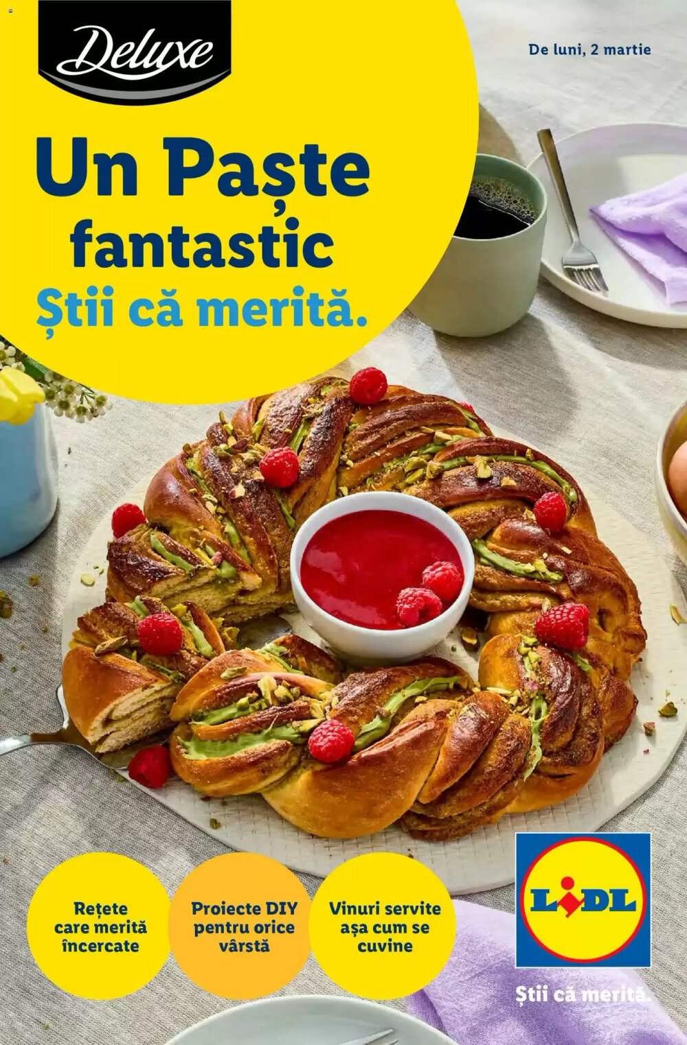 Catalogul cu oferte Lidl valabil de la 01.03.2026 - Pagina 1.