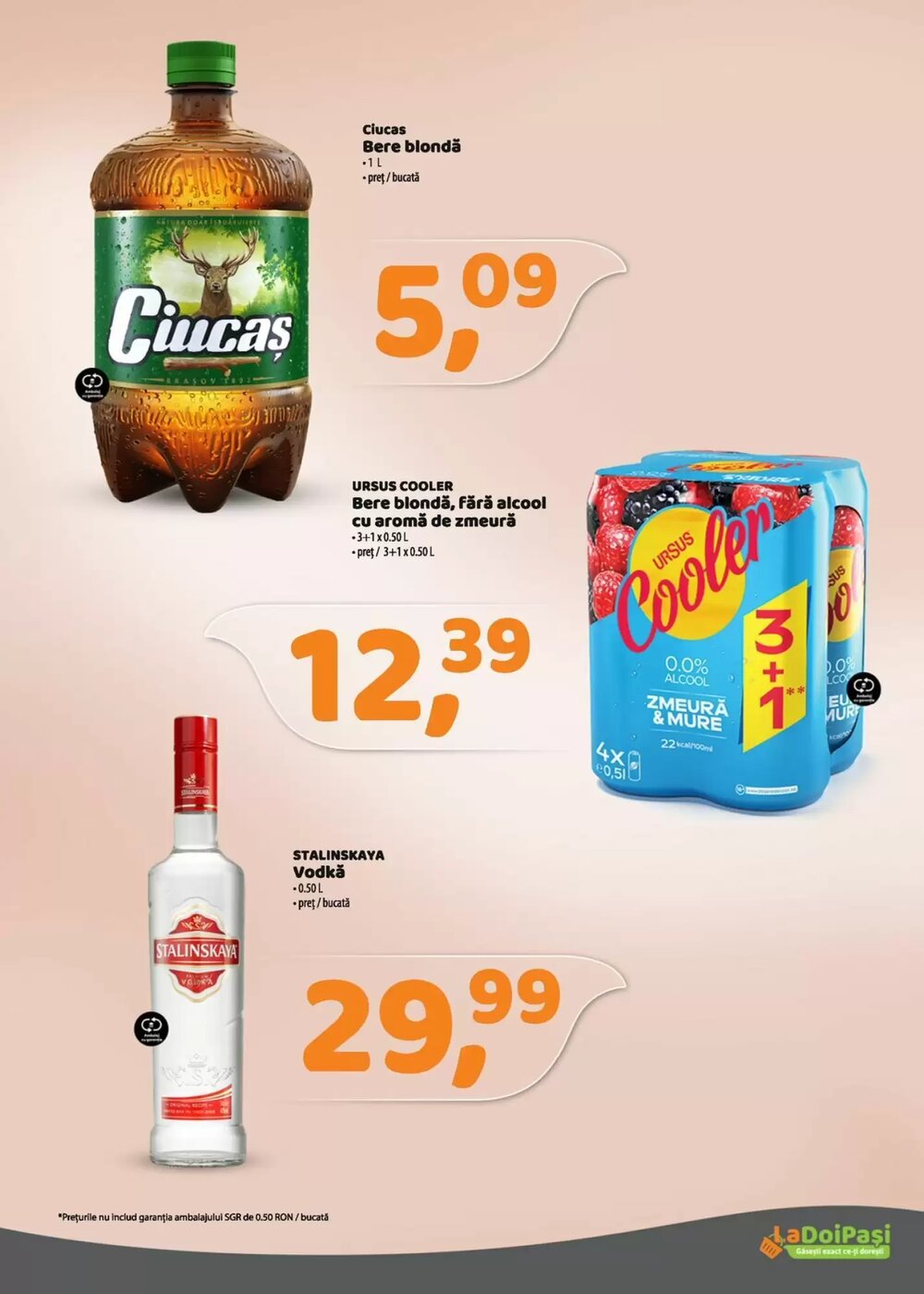 Catalogul cu oferte La Doi Pasi valabil de la 01.03.2026 - Pagina 8.