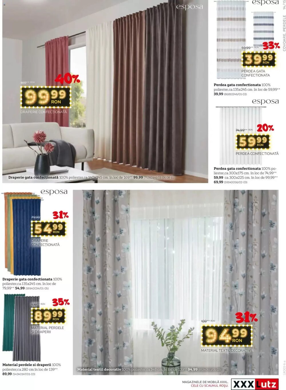 Catalogul cu oferte XXXLutz valabil de la 01.03.2026 - Pagina 15.