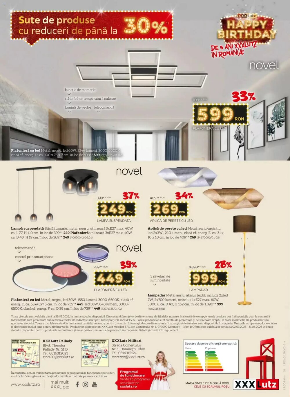 Catalogul cu oferte XXXLutz valabil de la 01.03.2026 - Pagina 18.
