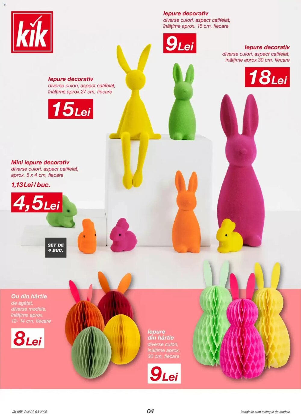 Catalogul cu oferte Kik valabil de la 01.03.2026 - Pagina 4.