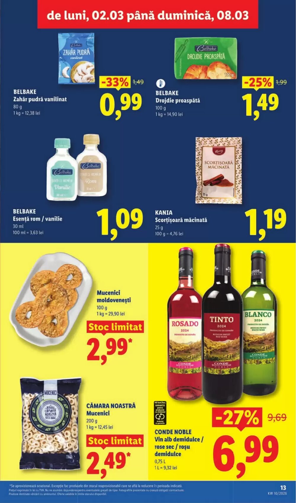 Catalogul cu oferte Lidl valabil de la 02.03.2026 - Pagina 13.