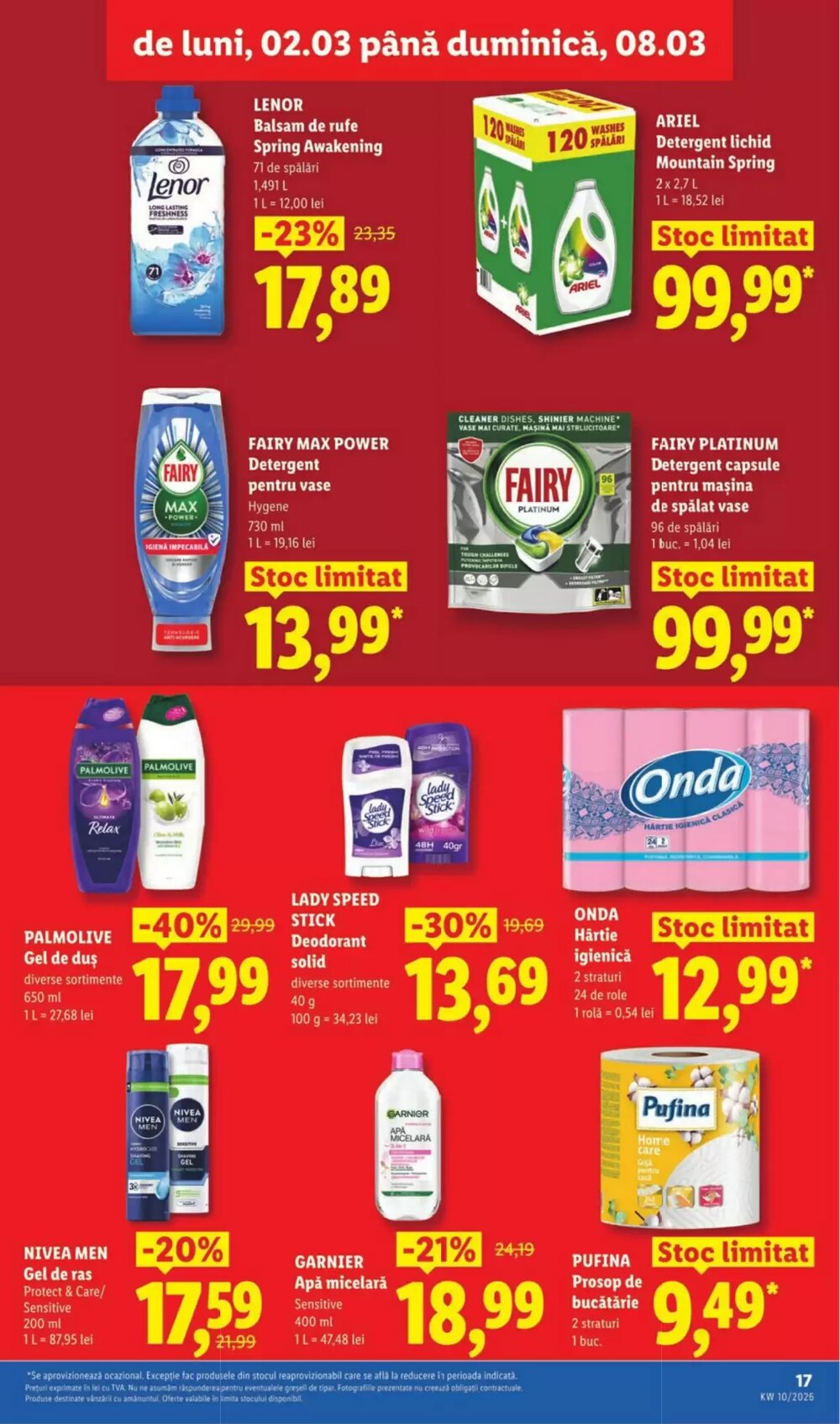 Catalogul cu oferte Lidl valabil de la 02.03.2026 - Pagina 17.