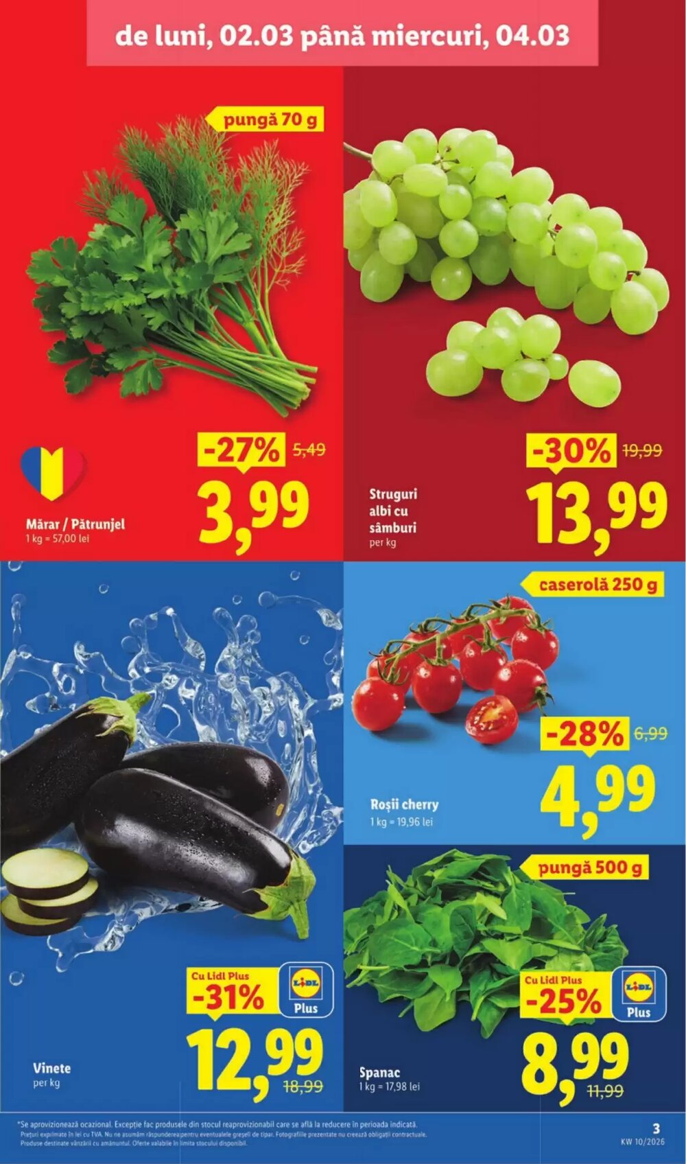 Catalogul cu oferte Lidl valabil de la 02.03.2026 - Pagina 3.