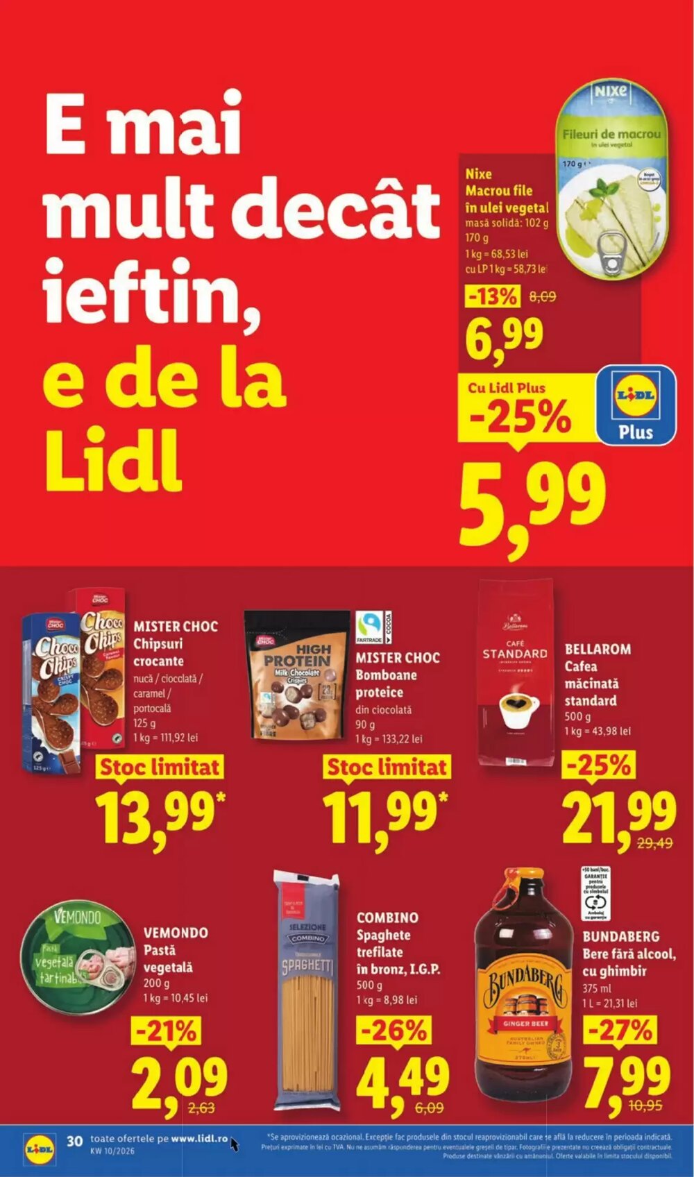 Catalogul cu oferte Lidl valabil de la 02.03.2026 - Pagina 30.