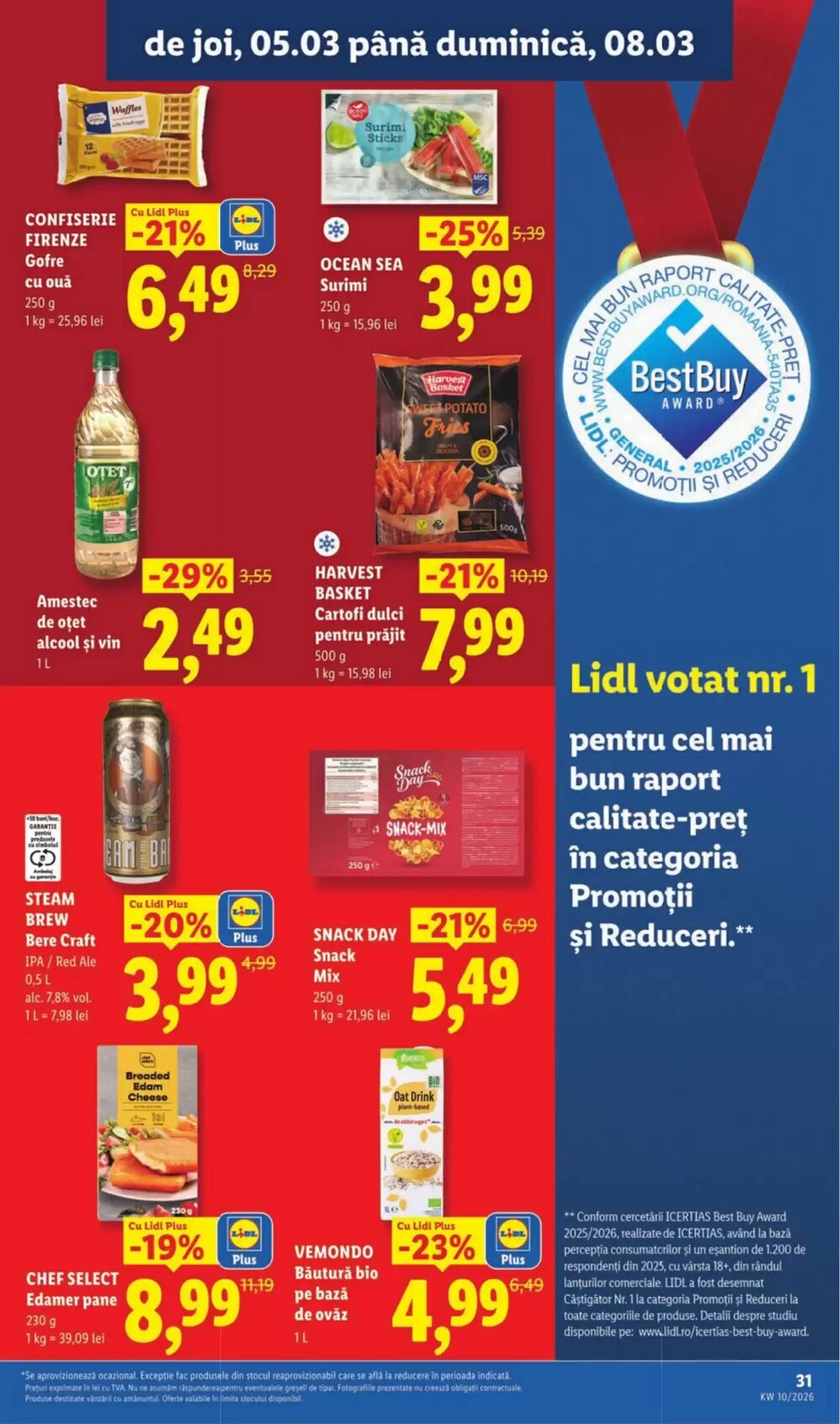 Catalogul cu oferte Lidl valabil de la 02.03.2026 - Pagina 31.