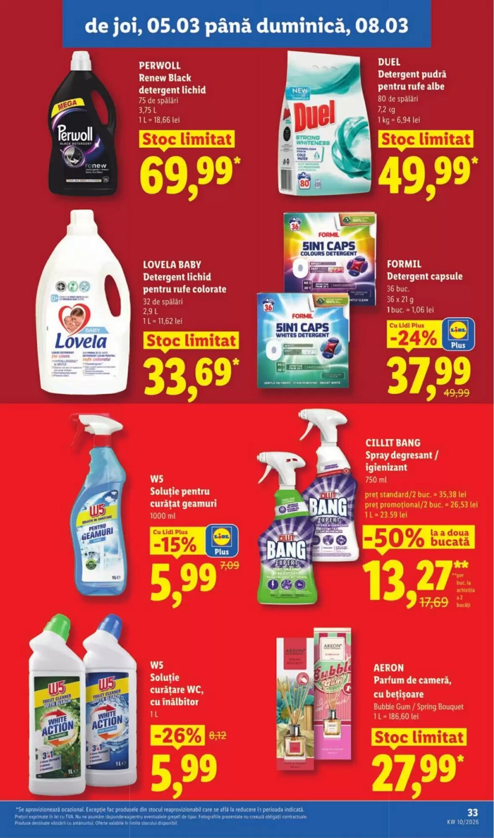 Catalogul cu oferte Lidl valabil de la 02.03.2026 - Pagina 33.