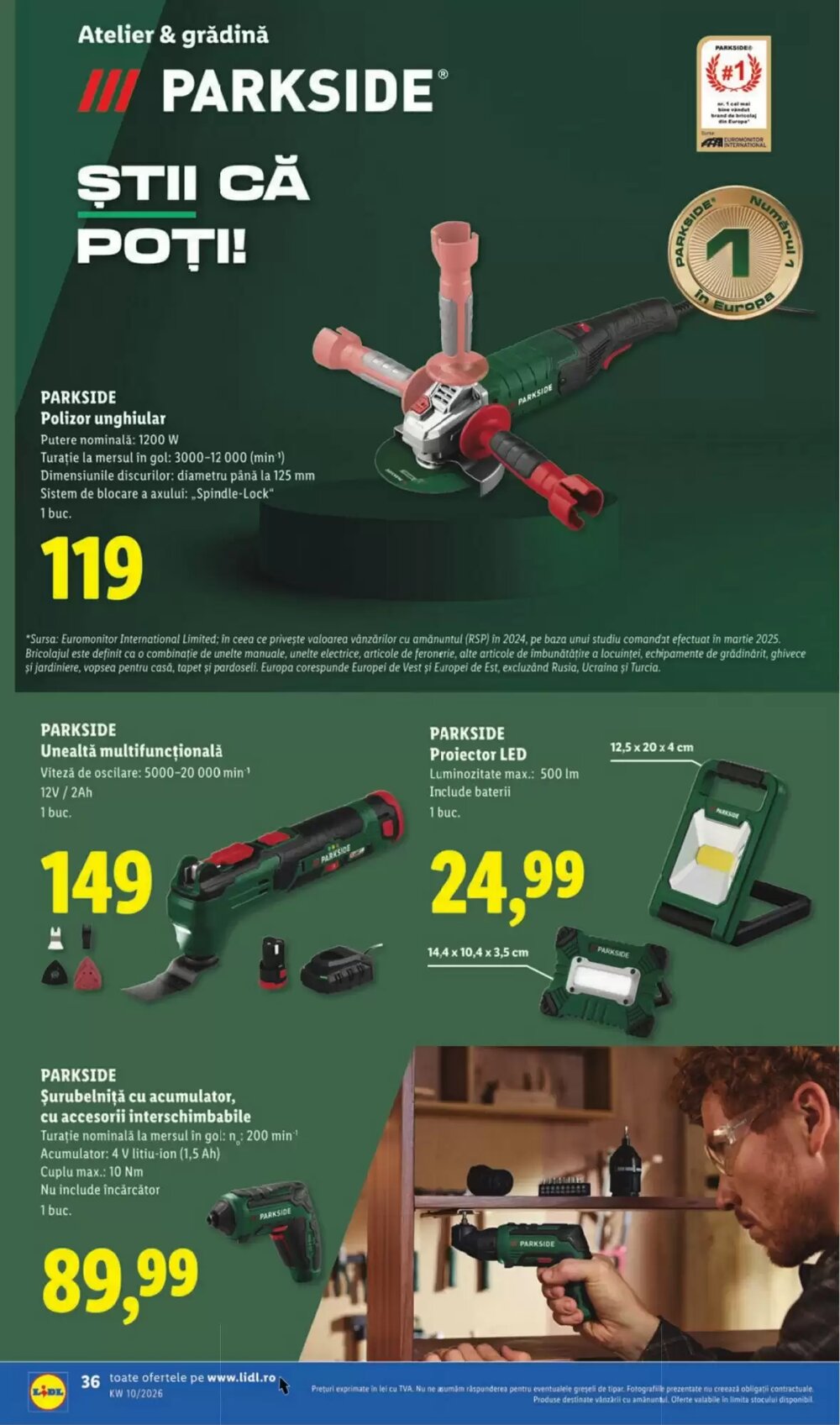 Catalogul cu oferte Lidl valabil de la 02.03.2026 - Pagina 36.