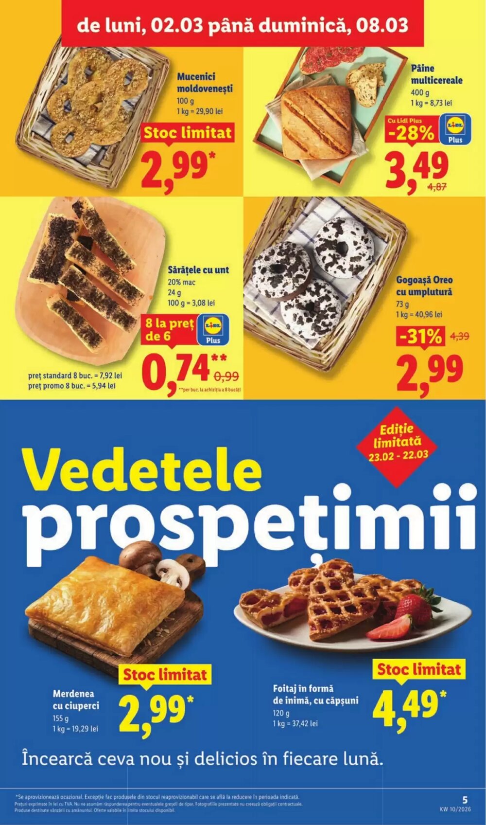 Catalogul cu oferte Lidl valabil de la 02.03.2026 - Pagina 5.