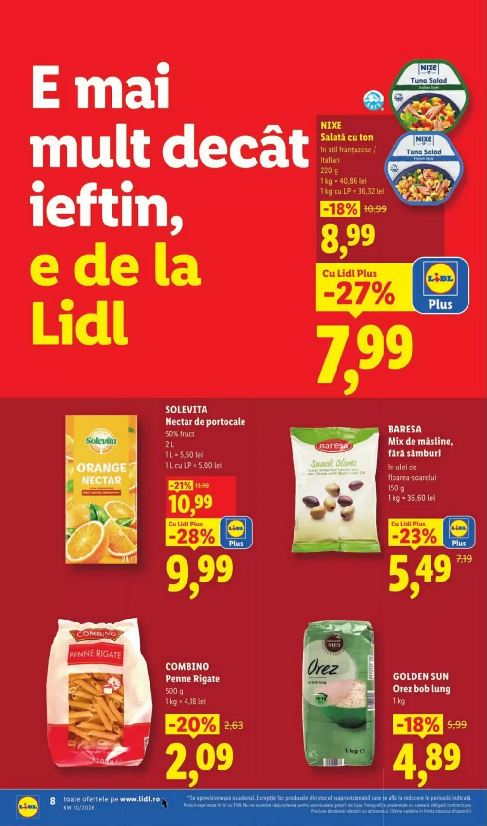 Catalogul cu oferte Lidl valabil de la 02.03.2026 - Pagina 8.