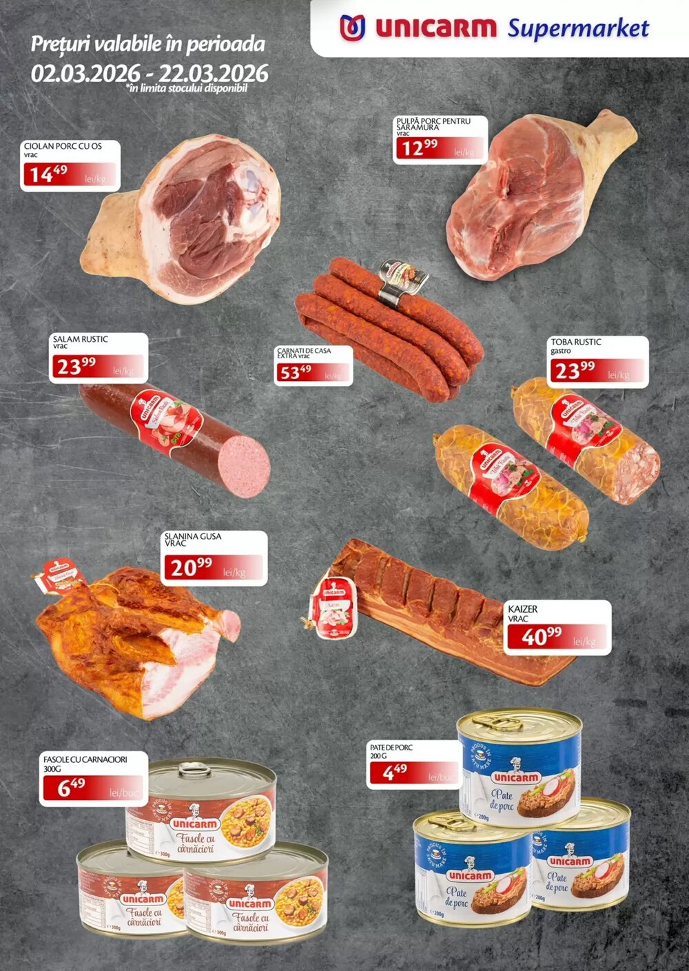 Catalogul cu oferte Unicarm valabil de la 02.03.2026 - Pagina 2.