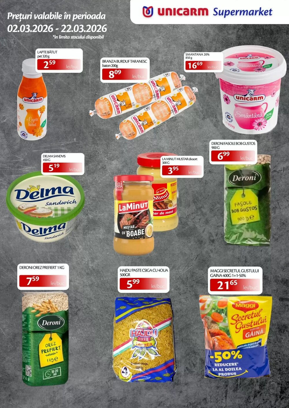 Catalogul cu oferte Unicarm valabil de la 02.03.2026 - Pagina 3.