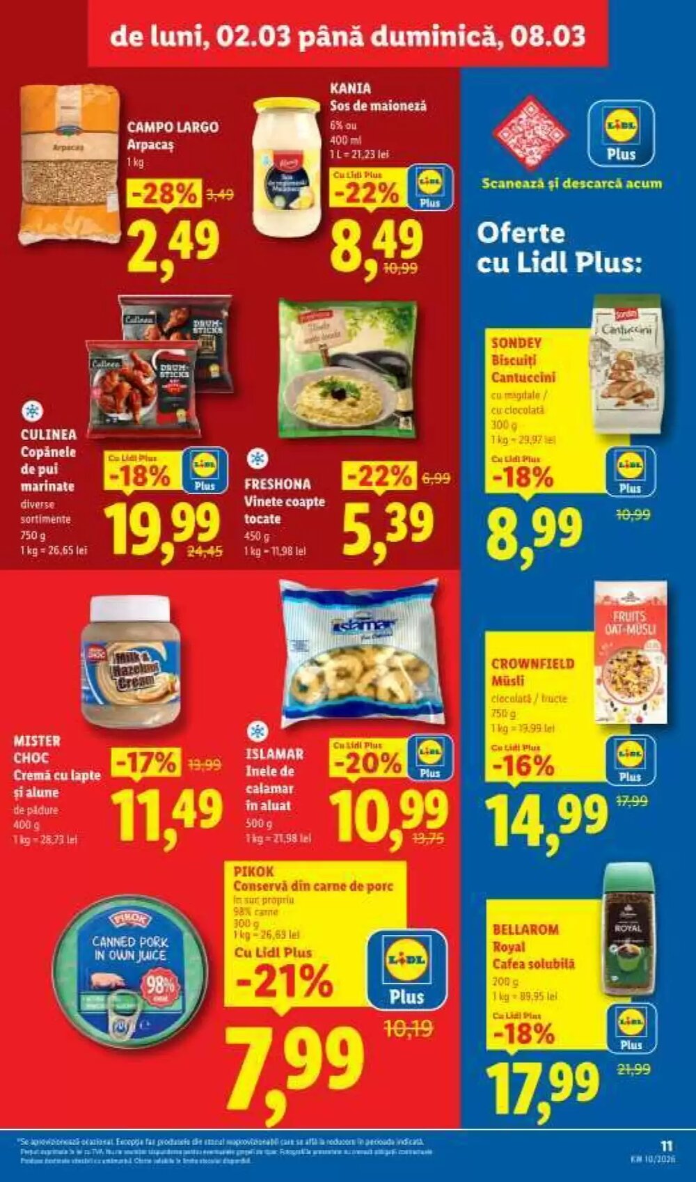 Catalogul cu oferte Lidl valabil de la 02.03.2026 - Pagina 11.