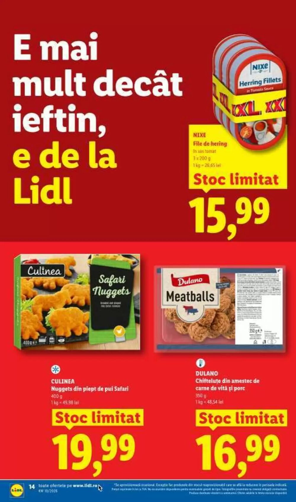 Catalogul cu oferte Lidl valabil de la 02.03.2026 - Pagina 14.