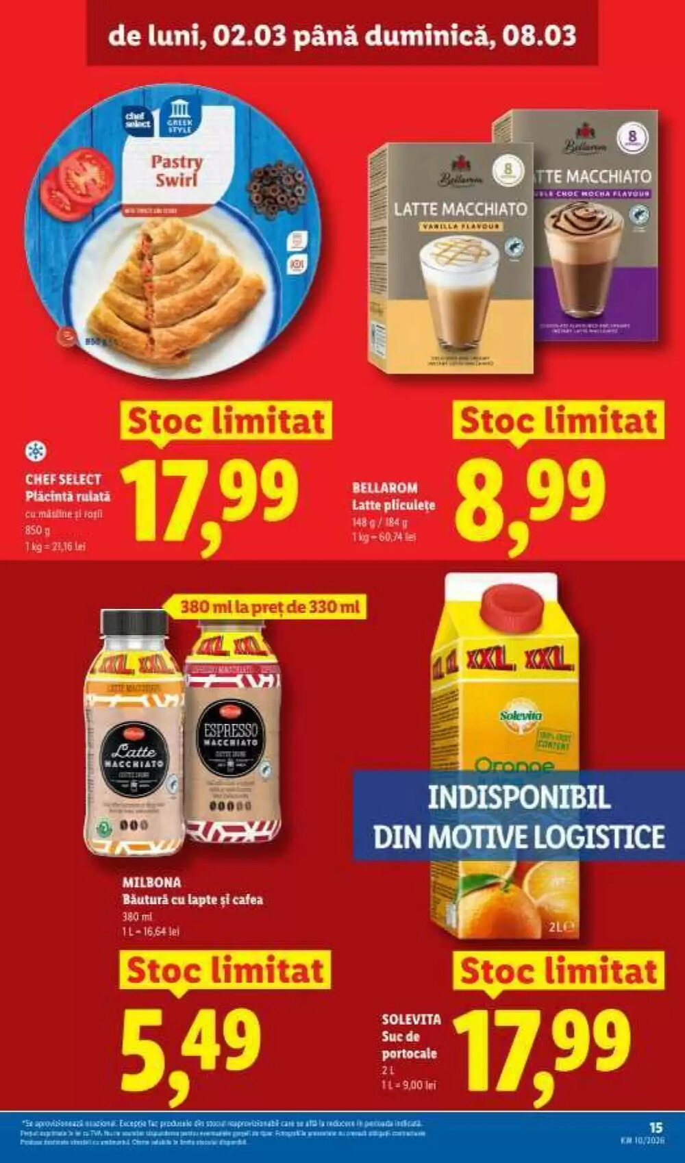 Catalogul cu oferte Lidl valabil de la 02.03.2026 - Pagina 15.