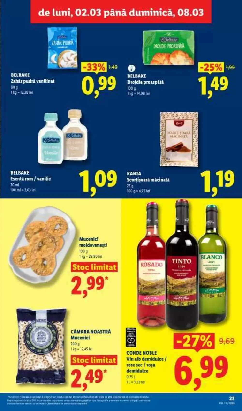 Catalogul cu oferte Lidl valabil de la 02.03.2026 - Pagina 23.
