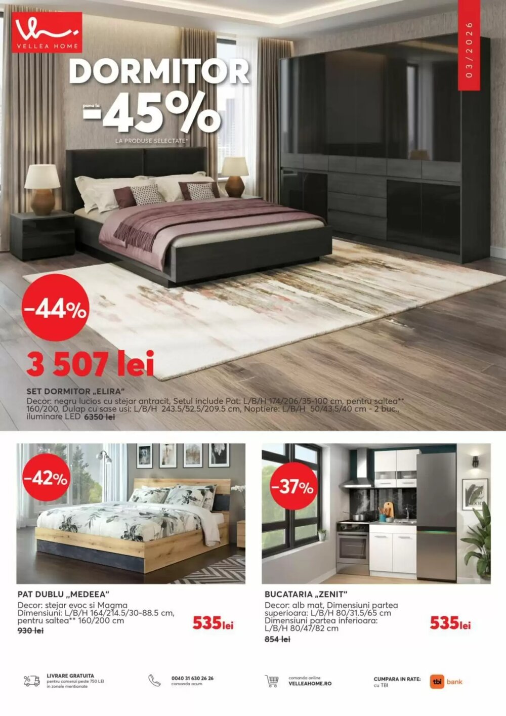 Catalogul cu oferte Mobila Videnov valabil de la 02.03.2026 - Pagina 1.