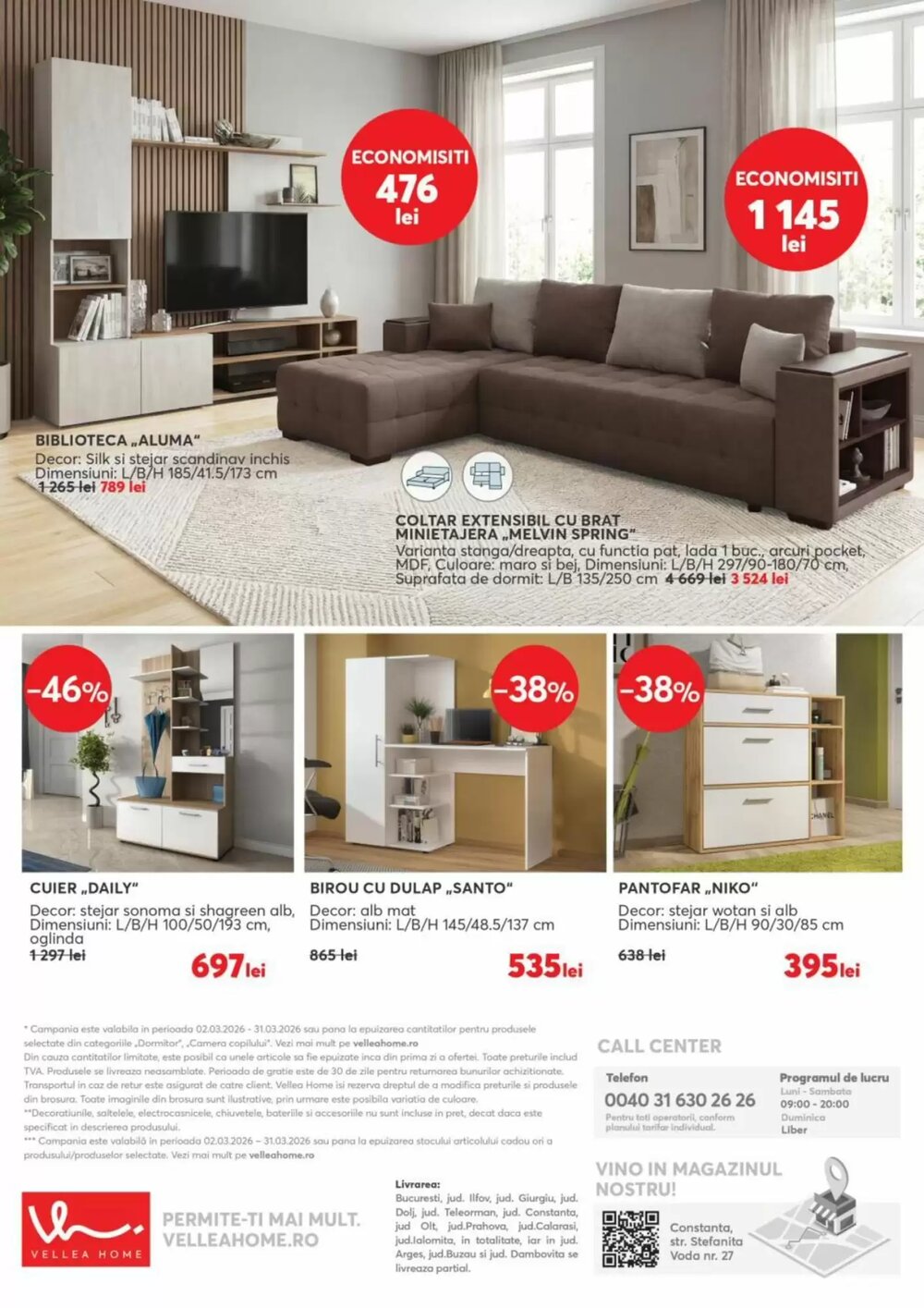 Catalogul cu oferte Mobila Videnov valabil de la 02.03.2026 - Pagina 12.