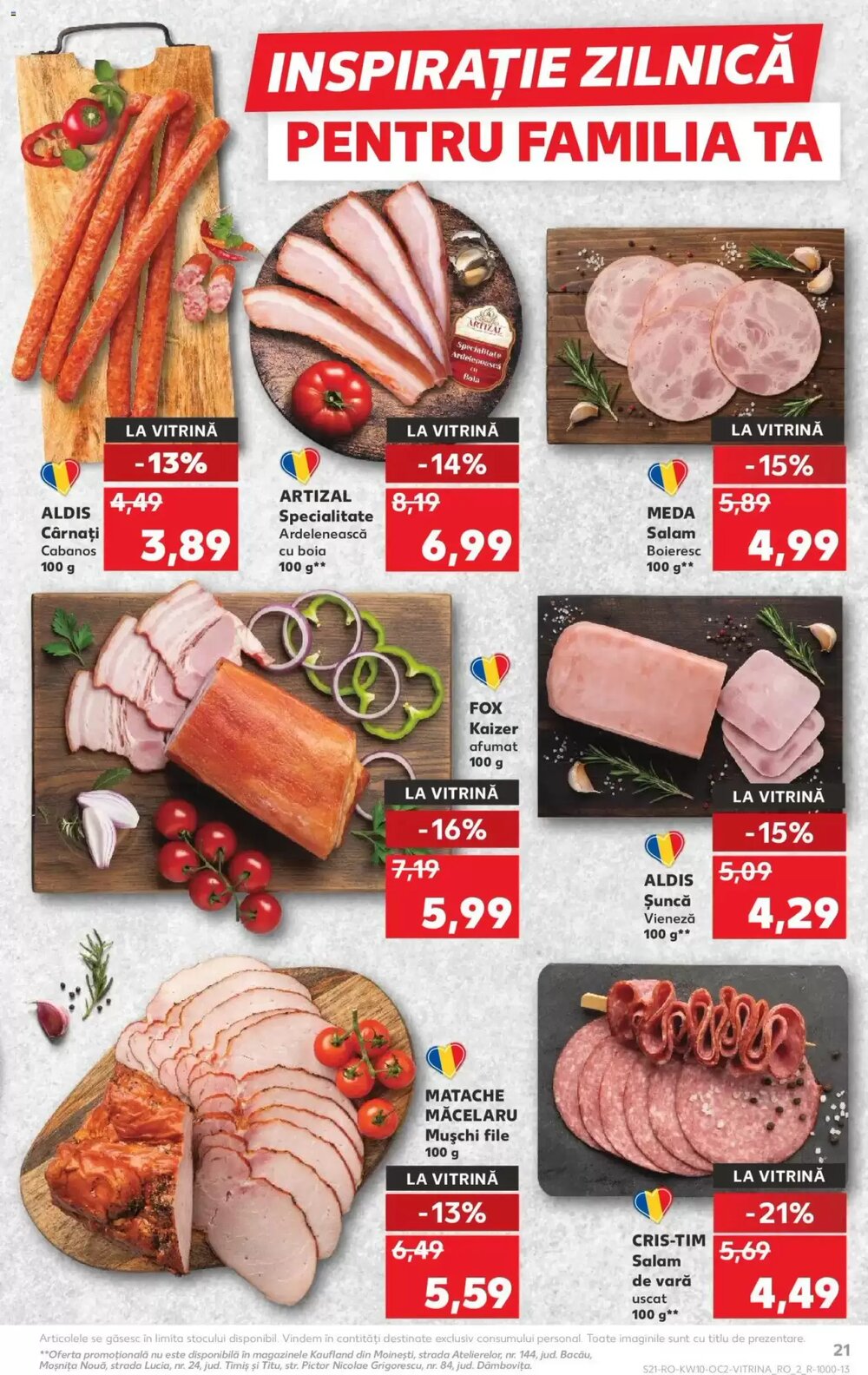 Catalogul cu oferte Kaufland valabil de la 03.03.2026 - Pagina 21.