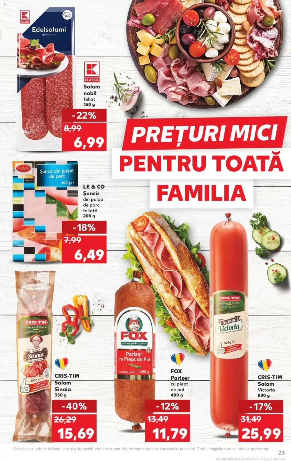 Catalogul cu oferte Kaufland valabil de la 03.03.2026 - Pagina 23.