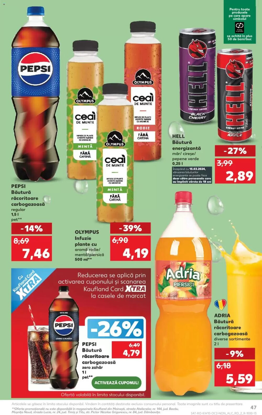Catalogul cu oferte Kaufland valabil de la 03.03.2026 - Pagina 47.