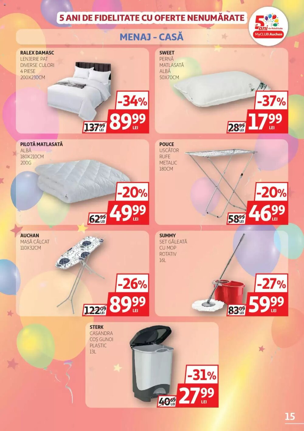 Catalogul cu oferte Auchan valabil de la 03.03.2026 - Pagina 15.