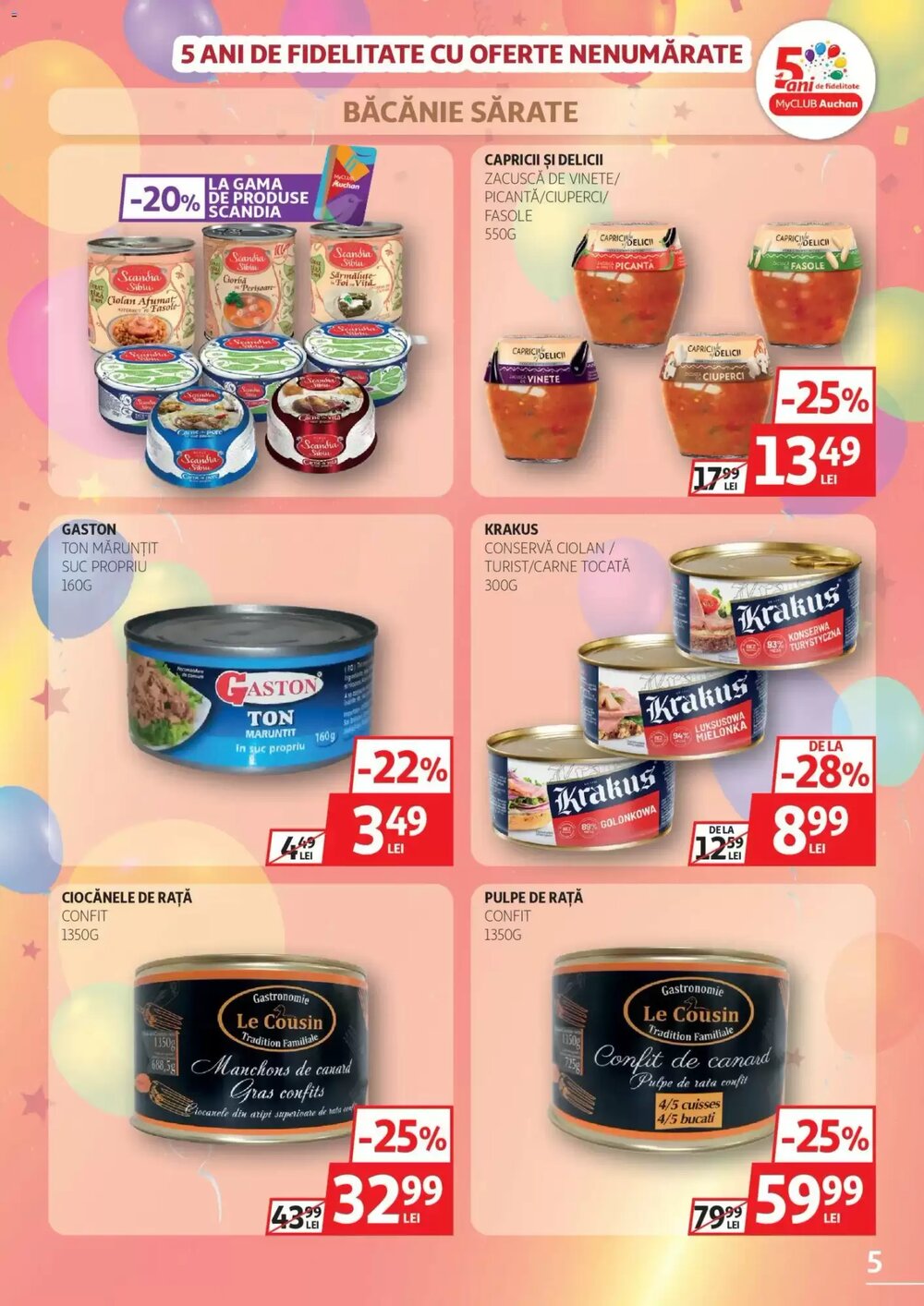 Catalogul cu oferte Auchan valabil de la 03.03.2026 - Pagina 5.