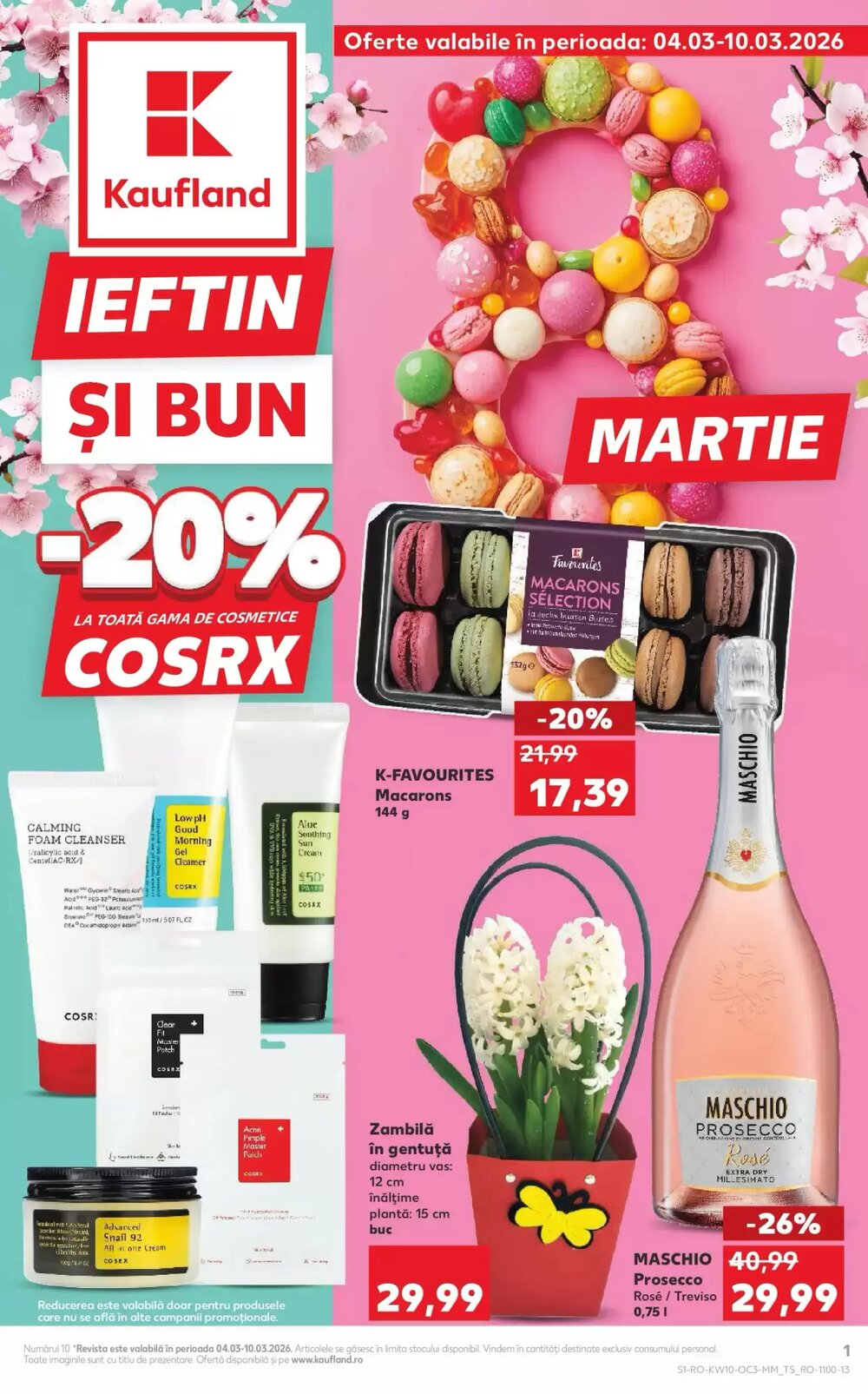 Catalogul cu oferte Kaufland valabil de la 04.03.2026 - Pagina 1.