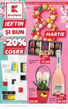 Catalogul cu oferte Kaufland valabil de la 04.03.2026