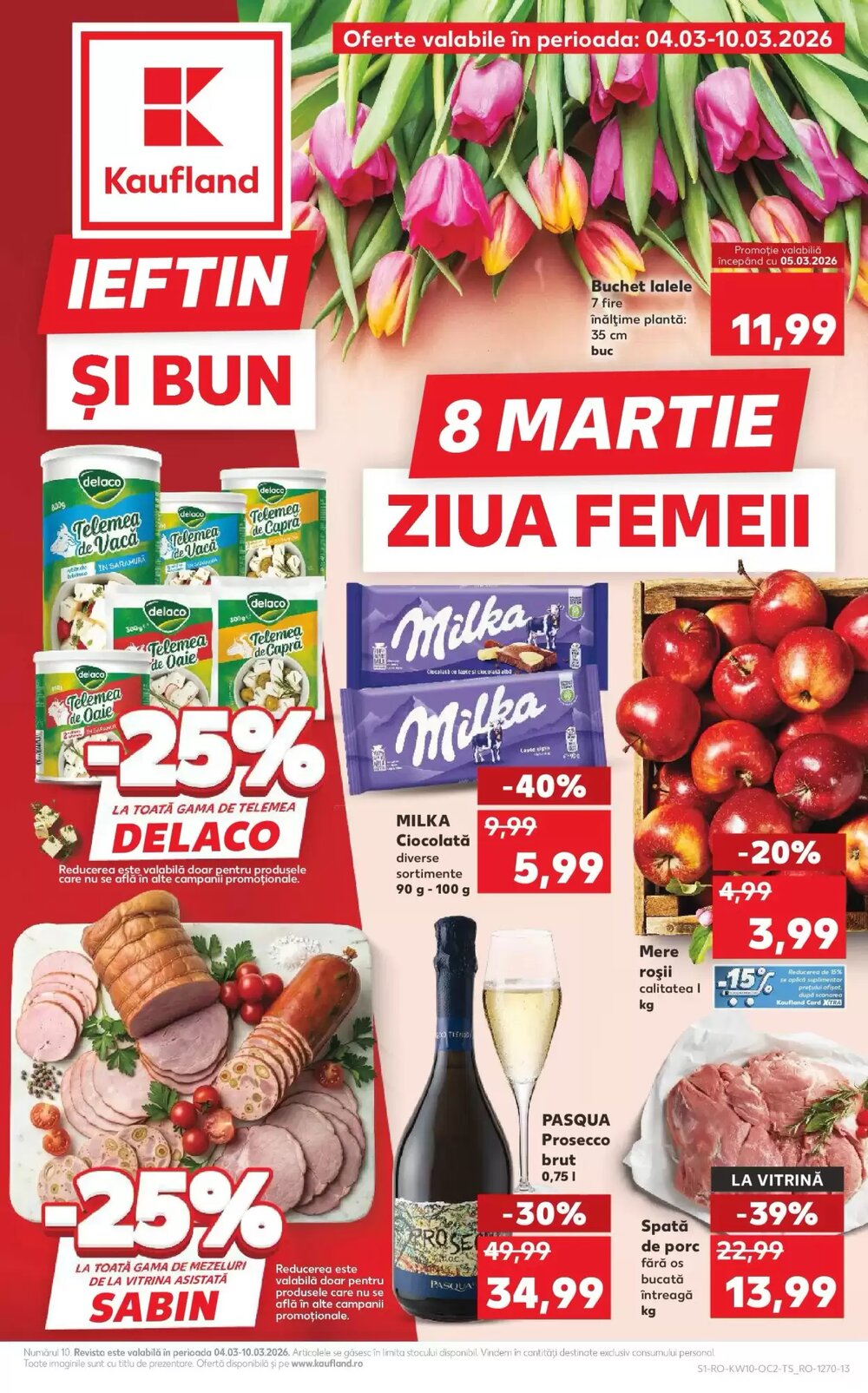 Catalogul cu oferte Kaufland valabil de la 04.03.2026 - Pagina 1.