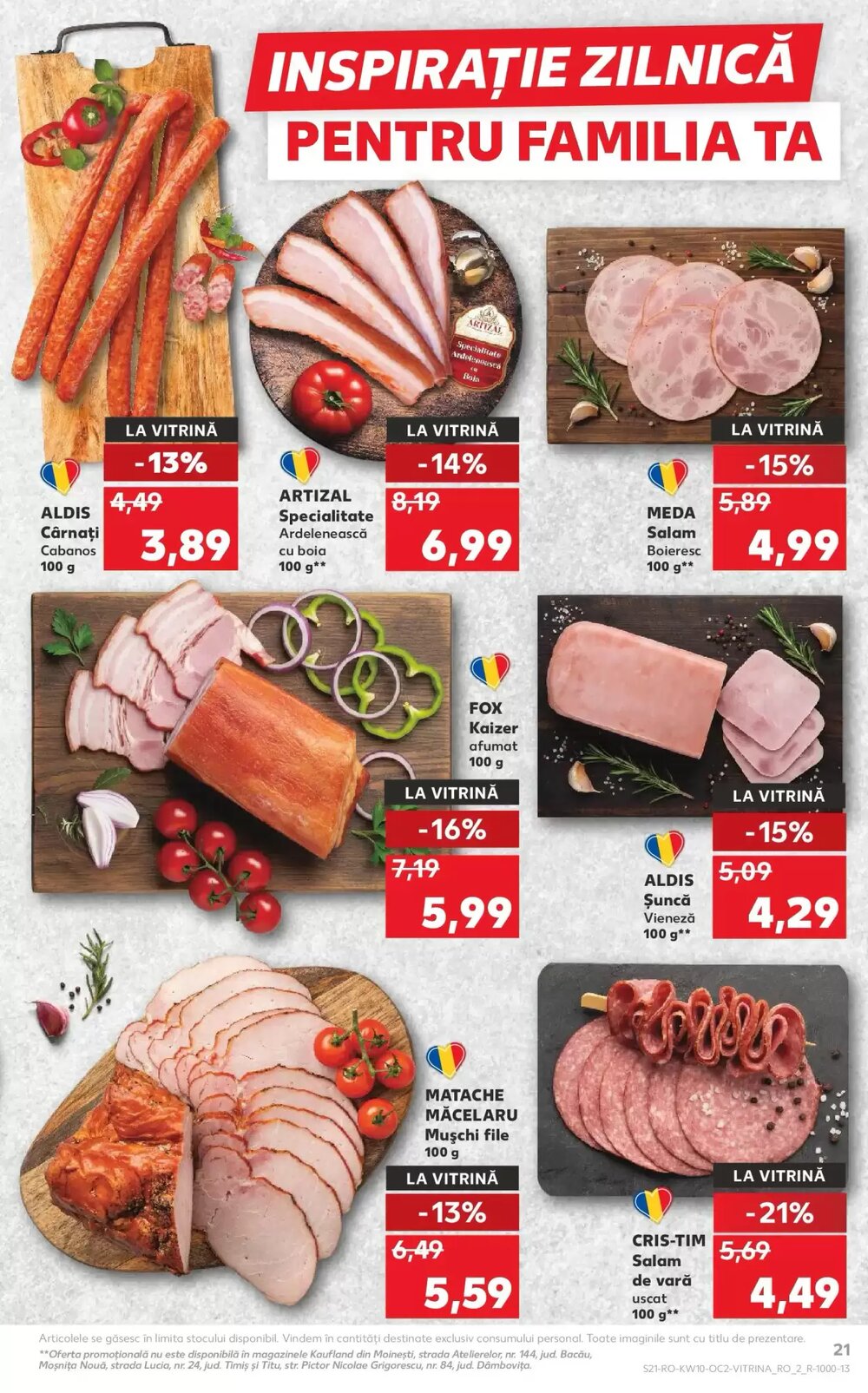 Catalogul cu oferte Kaufland valabil de la 04.03.2026 - Pagina 21.