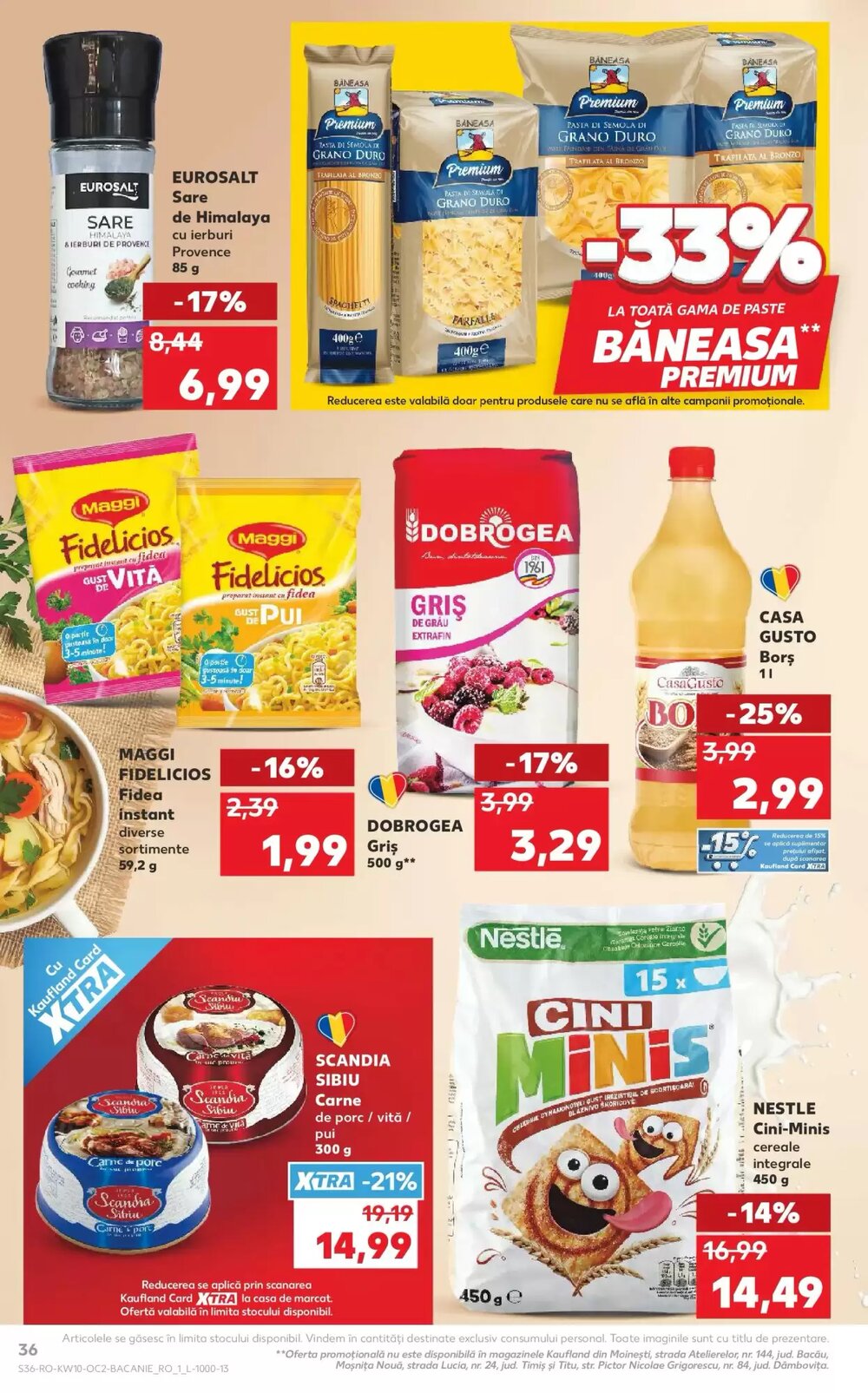 Catalogul cu oferte Kaufland valabil de la 04.03.2026 - Pagina 36.