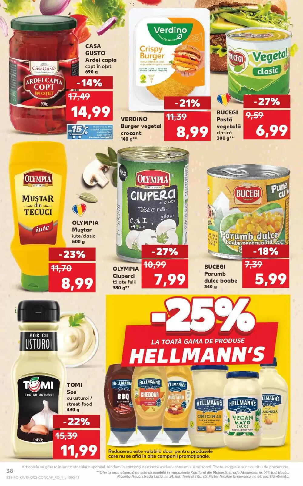 Catalogul cu oferte Kaufland valabil de la 04.03.2026 - Pagina 38.