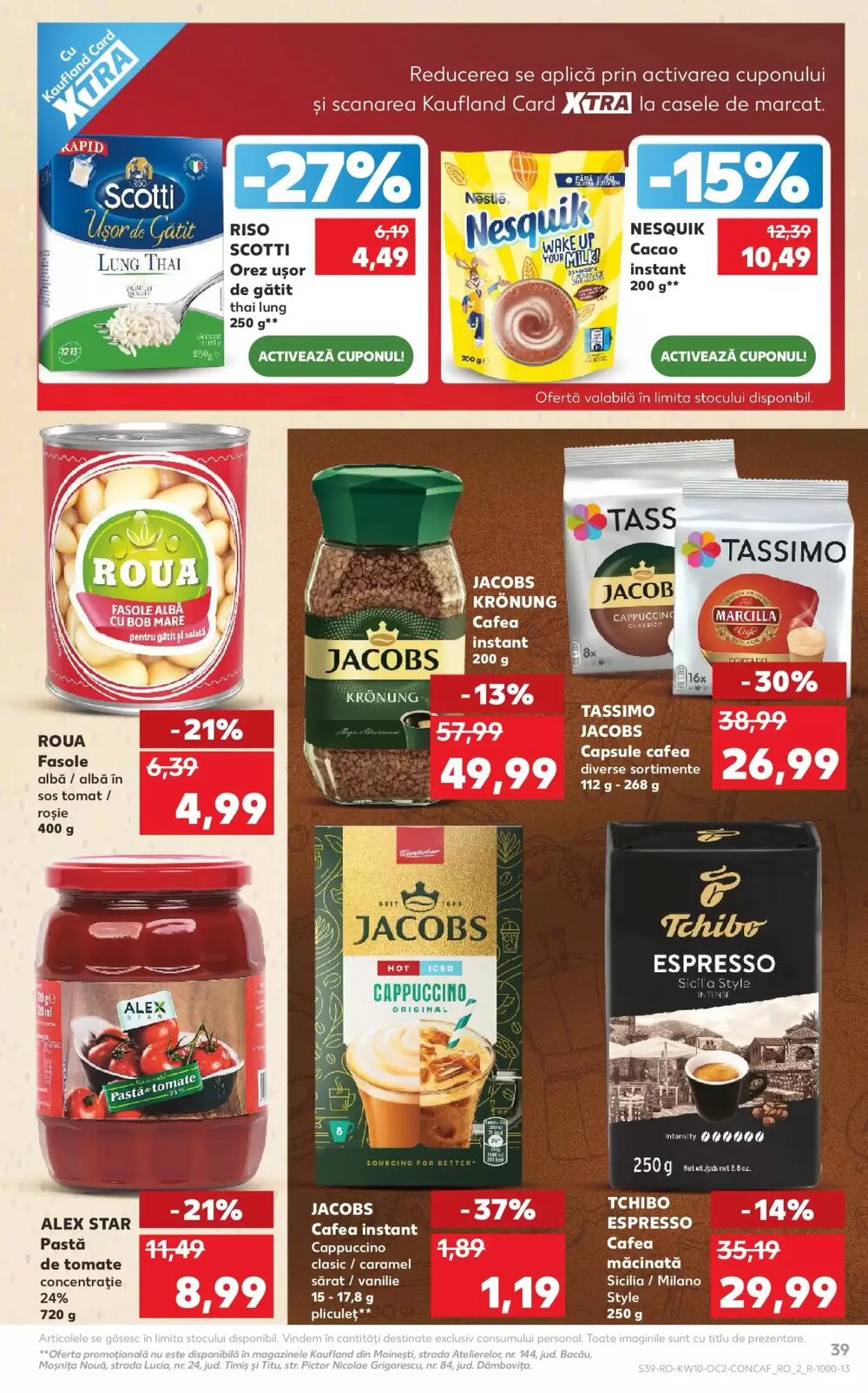 Catalogul cu oferte Kaufland valabil de la 04.03.2026 - Pagina 39.