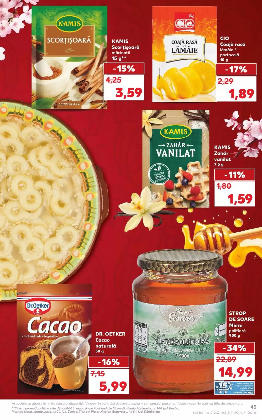 Catalogul cu oferte Kaufland valabil de la 04.03.2026 - Pagina 43.