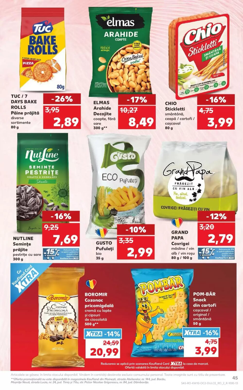 Catalogul cu oferte Kaufland valabil de la 04.03.2026 - Pagina 45.