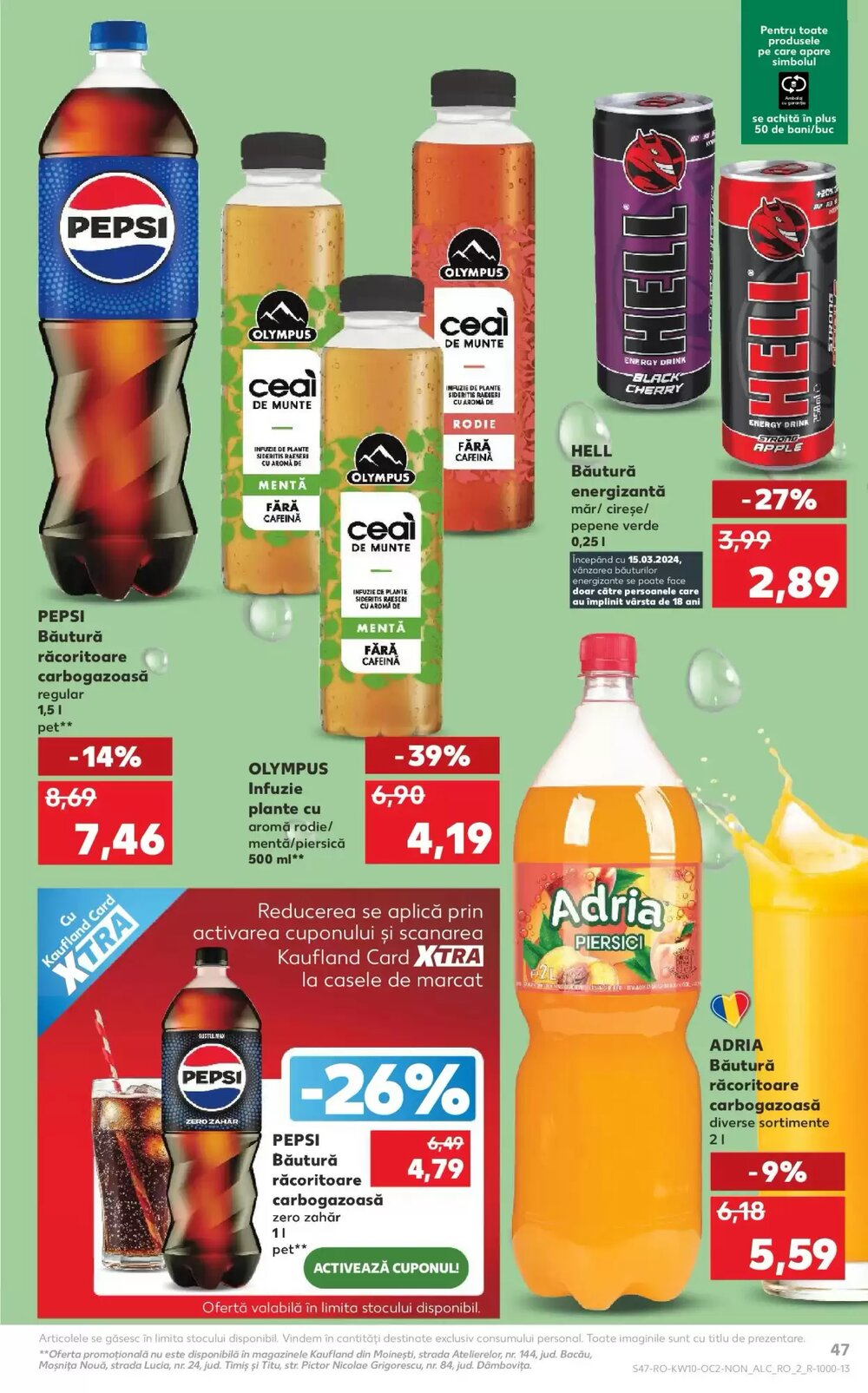 Catalogul cu oferte Kaufland valabil de la 04.03.2026 - Pagina 47.
