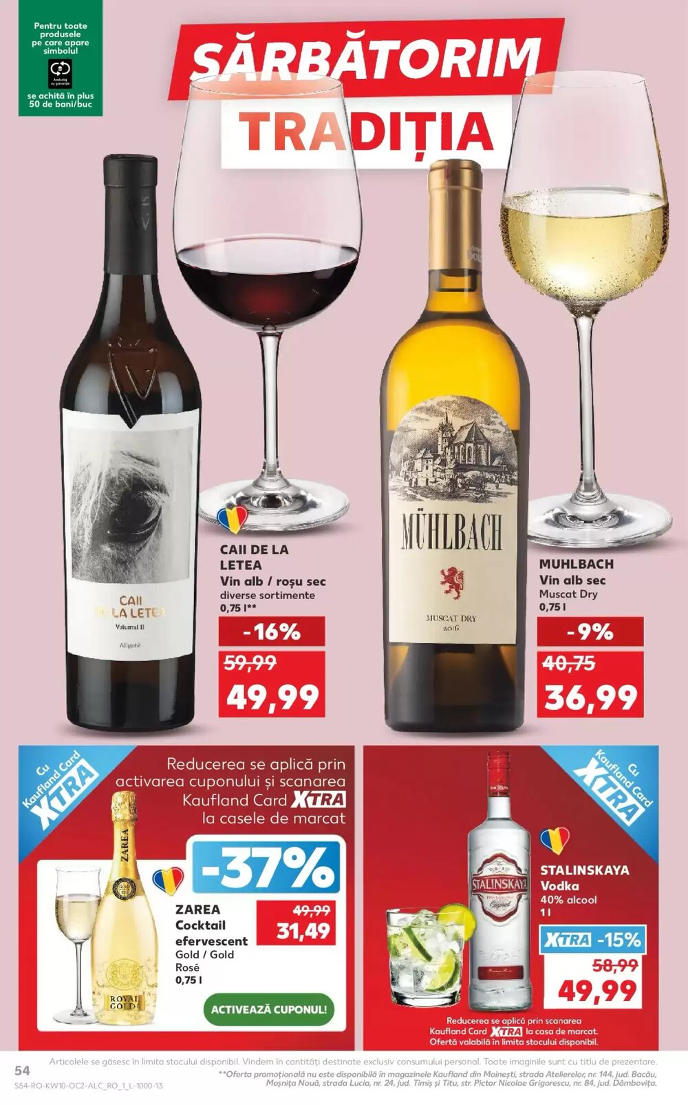 Catalogul cu oferte Kaufland valabil de la 04.03.2026 - Pagina 54.