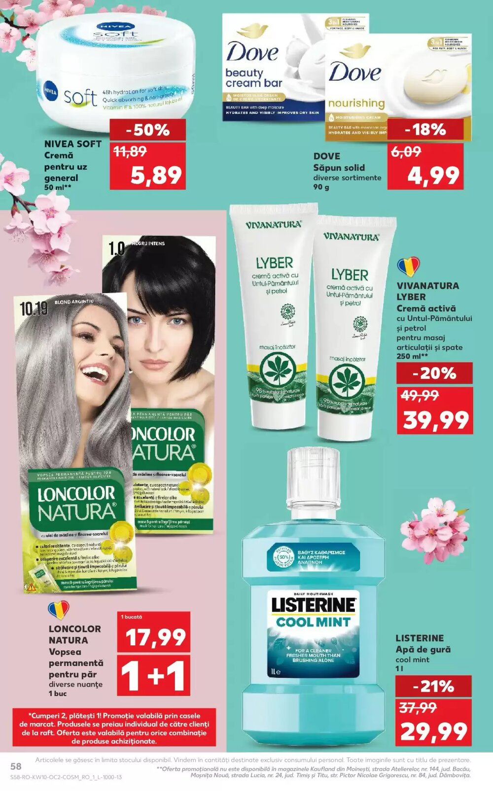 Catalogul cu oferte Kaufland valabil de la 04.03.2026 - Pagina 58.