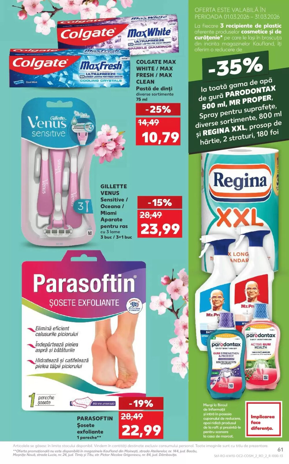 Catalogul cu oferte Kaufland valabil de la 04.03.2026 - Pagina 61.