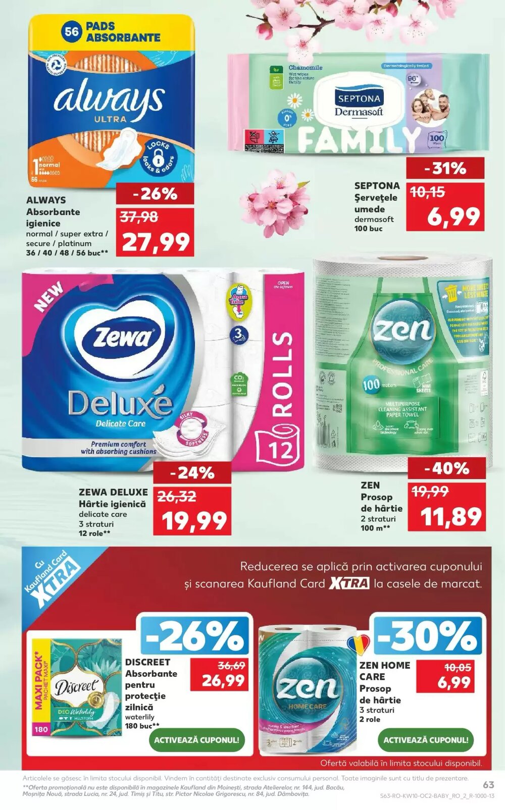 Catalogul cu oferte Kaufland valabil de la 04.03.2026 - Pagina 63.