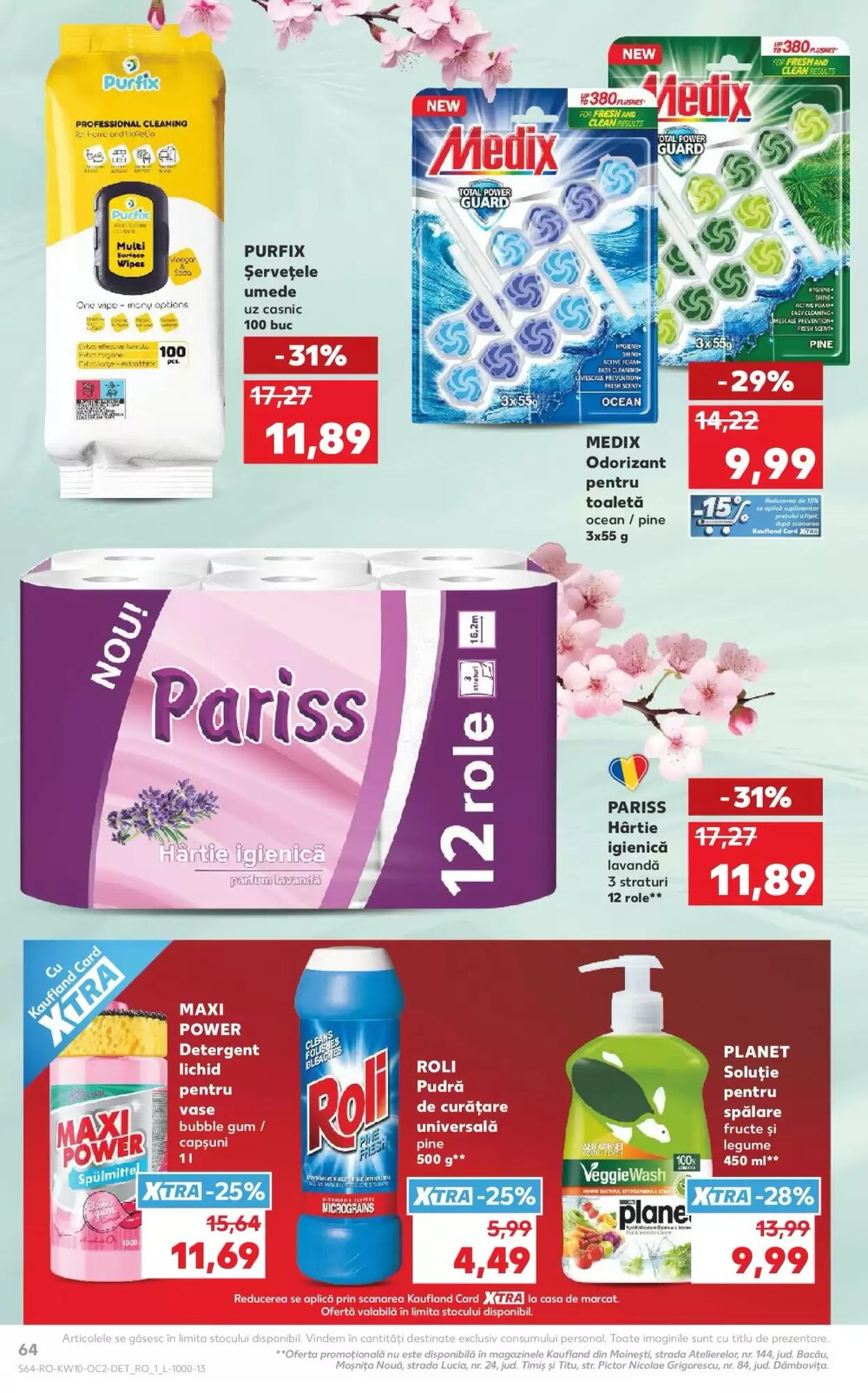 Catalogul cu oferte Kaufland valabil de la 04.03.2026 - Pagina 64.