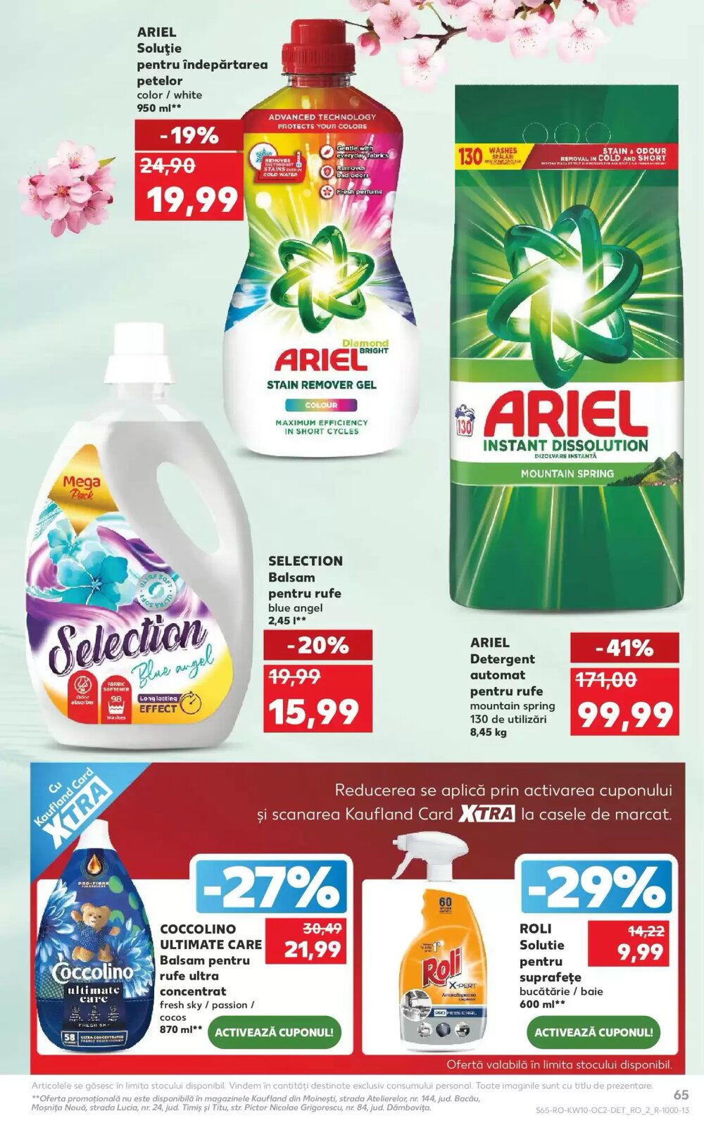 Catalogul cu oferte Kaufland valabil de la 04.03.2026 - Pagina 65.
