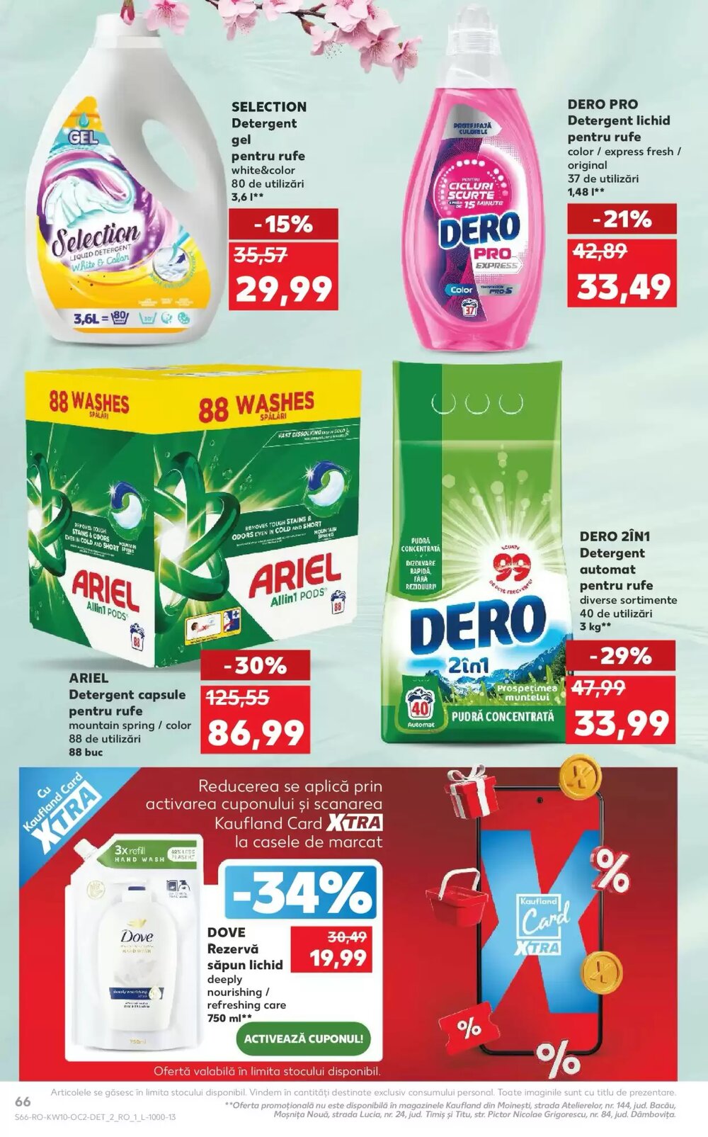 Catalogul cu oferte Kaufland valabil de la 04.03.2026 - Pagina 66.